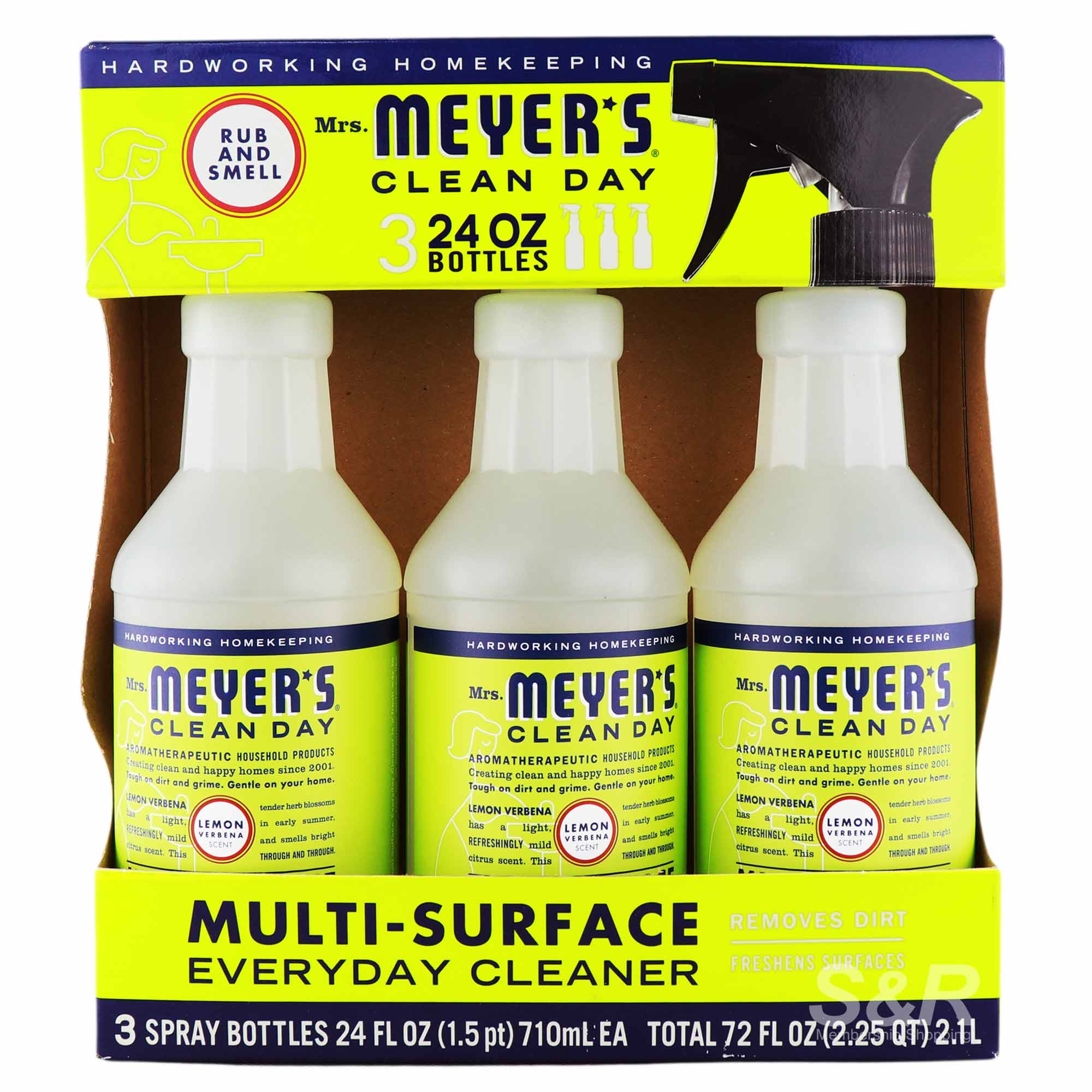 Mrs. Meyer's Clean Day Multi-Surface Everyday Cleaner 3 bottles Mrs. Meyer's Clean Day Multi-Surface Everyday Cleaner 3 bottles